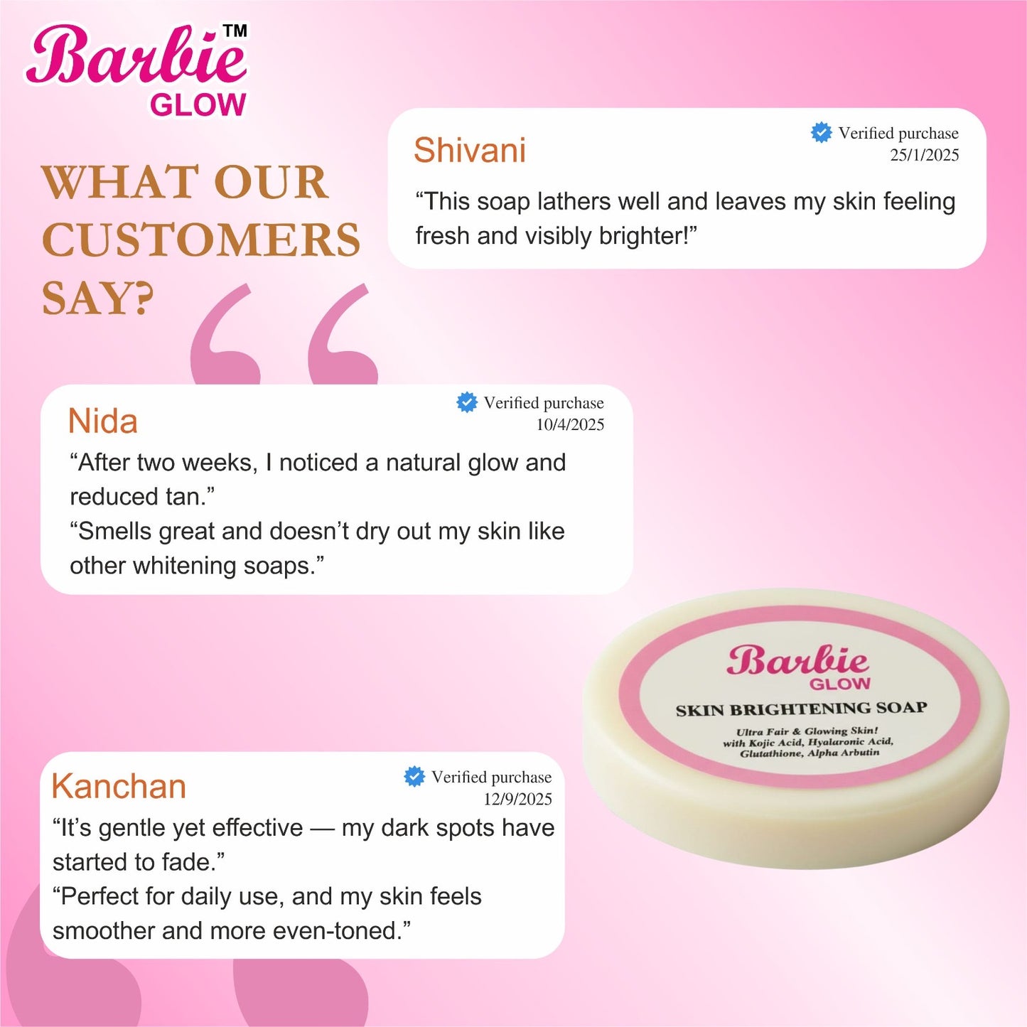 Buy 2 Get 1 Free Skin Brightening Soap