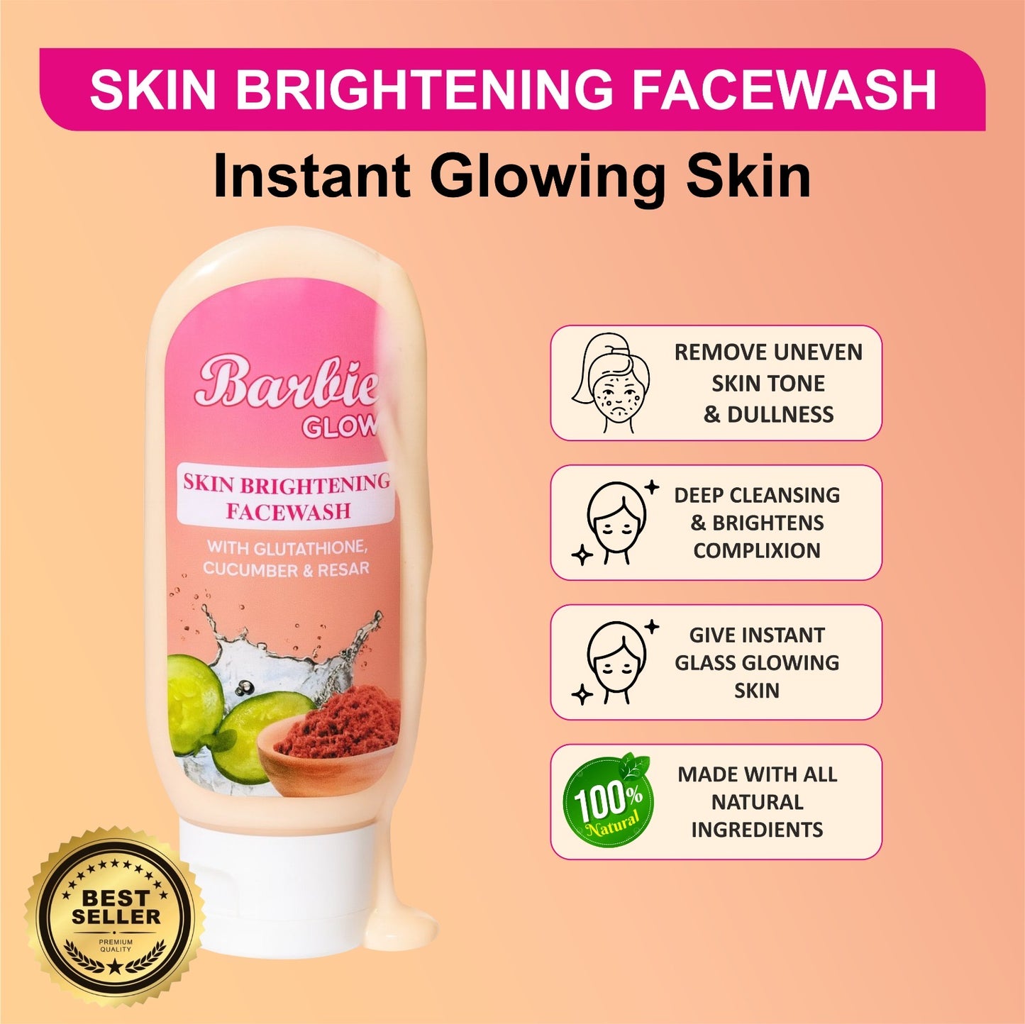 Buy 2 Skin Brightening Facewash in just 799/-